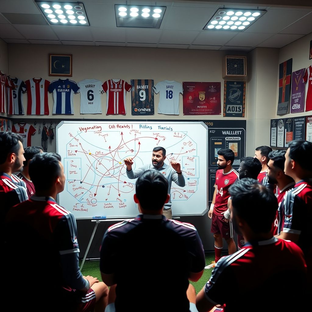 BETVICTOR最新网址-阿尔艾因赛前战术会议，细节决定比赛胜负